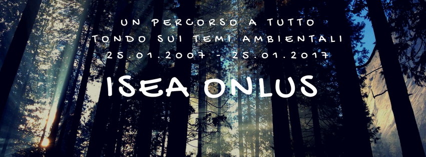 25.01.2007 - 25.01.2017 dieci anni di ISEA Onlus